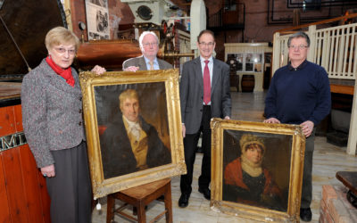 Historic 19th century Worthington portraits will soon be on display