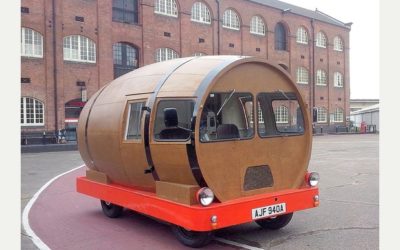 Unique Everards barrel van is back on the road again