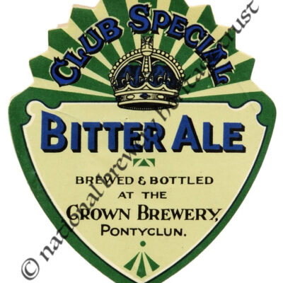 Crown Brewery Club Special Bitter Ale