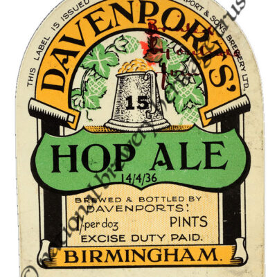 Davenport’s Hop Ale