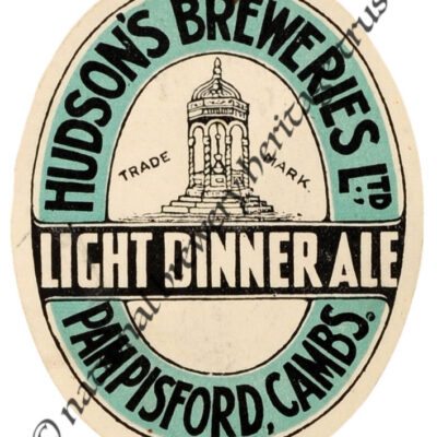 Hudson's Light Dinner Ale