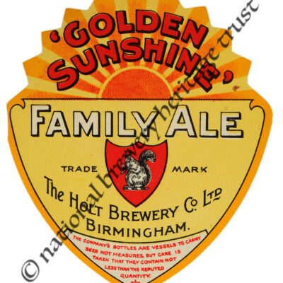 Holt Brewery Co. Ltd Golden Sunshine Family Ale