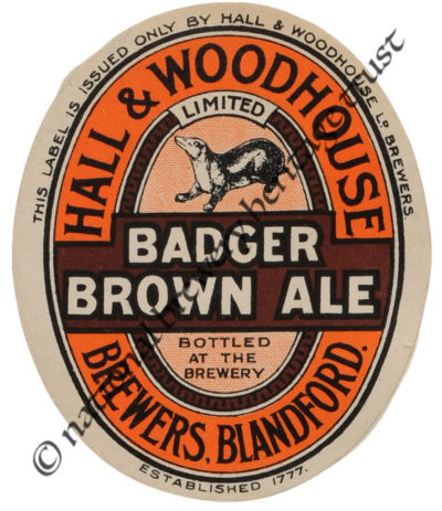 HLW001-Hall-&-Woohouse-Badger-Brown-Ale