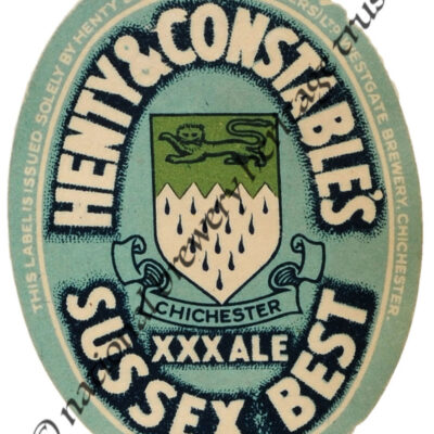 Henty & Constable’s XXX Ale