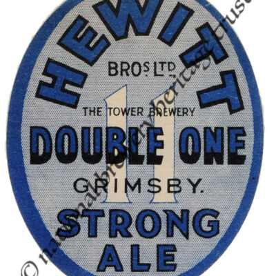 Hewitt Bros. Double One Strong Ale