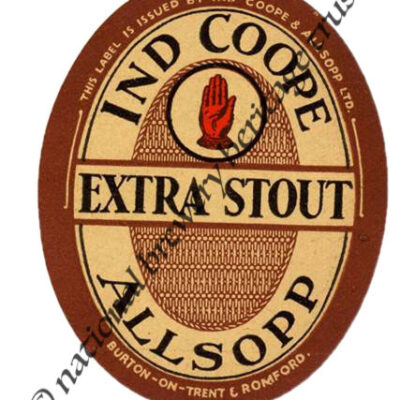 Ind Coope & Allsopp Ltd. Extra Stout