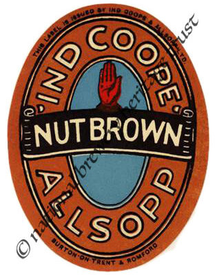 Ind Coope & Allsopp Ltd. Nut Brown