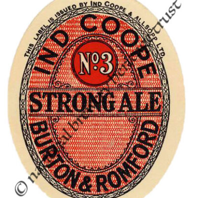 Ind Coope No3 Strong Ale