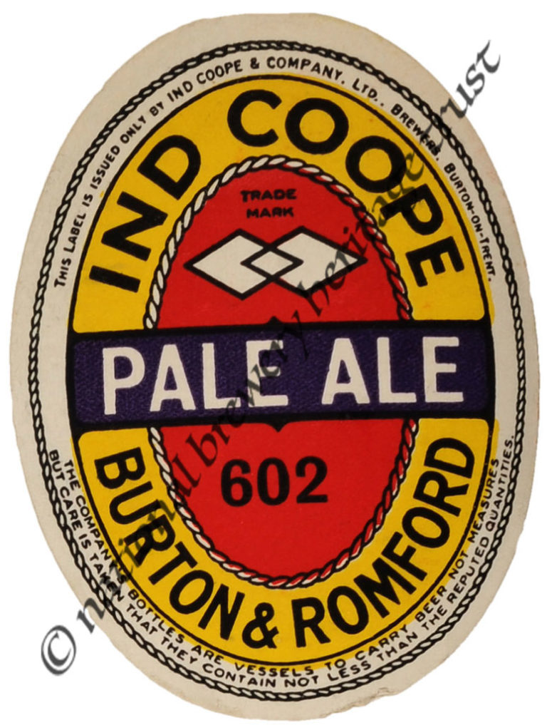 Ind Coope Pale Ale - National Brewery Heritage Trust