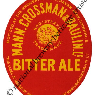 Mann, Crossman & Paulin Bitter Ale