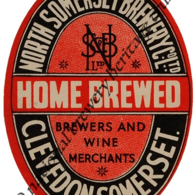 North Somerset Brewery. Co. Home Brewed