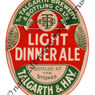 Talgarth & Hay Light Dinner Ale