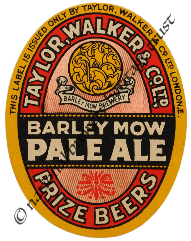 Taylor Walkers Barley Mow Pale Ale - National Brewery Heritage Trust