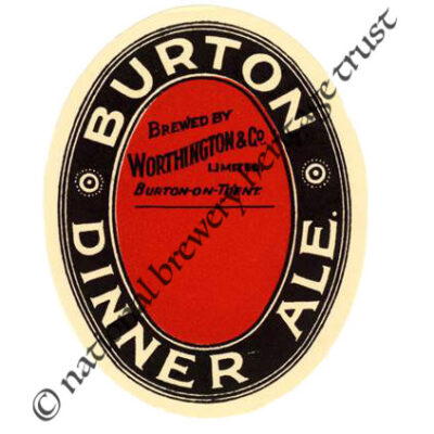 Worthington's Burton Dinner Ale