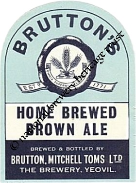 BMT005 Brutton's Home Brewed Brown Ale