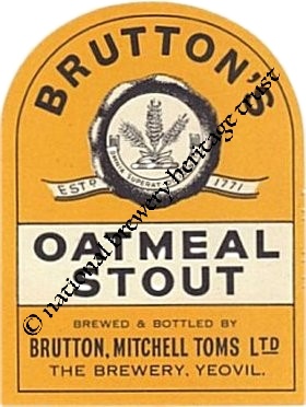 BMT009 Brutton's Oatmeal Stout (Wax Seal logo)