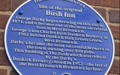 Darby’s Blue Plaque