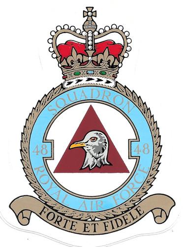 RAF 48 Squadron Always Over The Drink!